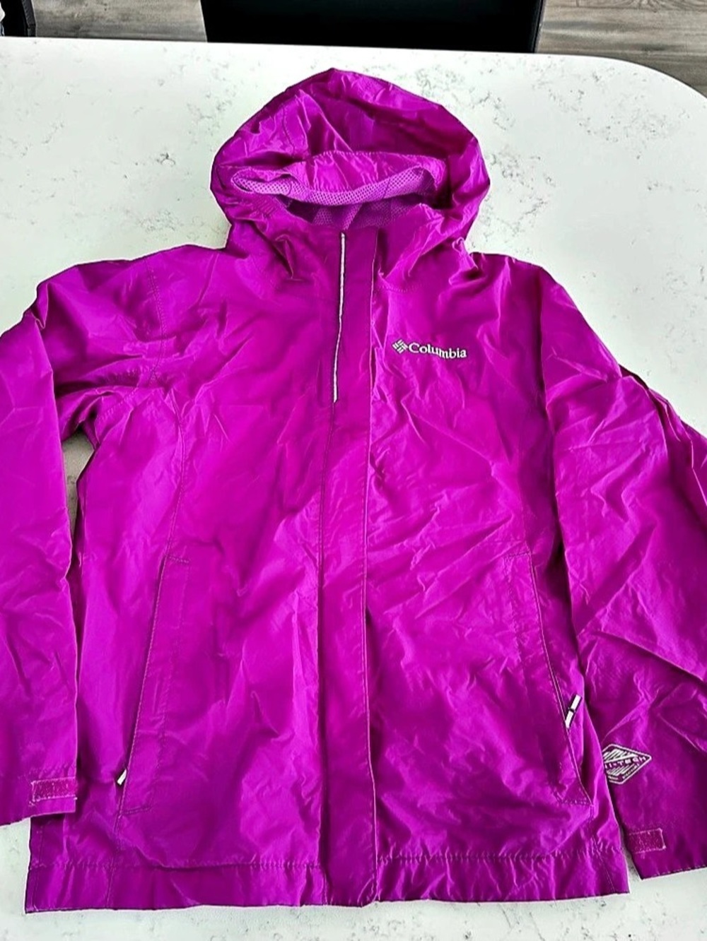 Columbia Kids Scattered Showers Jacket Pink Small